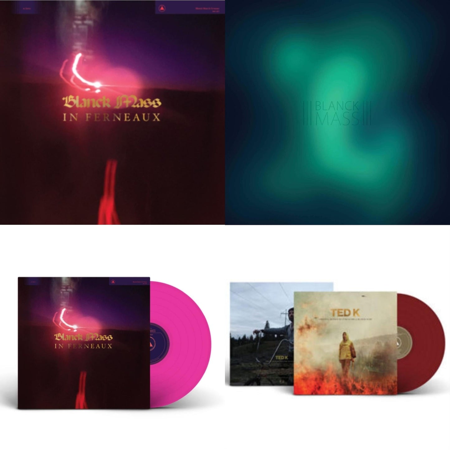 This is a 4 LP Vinyl SKU bundle.
1.This LP Vinyl is brand new.Format: LP VinylMusic Style: ExperimentalThis item's title is: In FerneauxArtist: Blanck MassLabel: SACRED BONES RECORDSBarcode: 843563134474Release Date: 2/26/2021
2.This LP Vinyl is brand new.