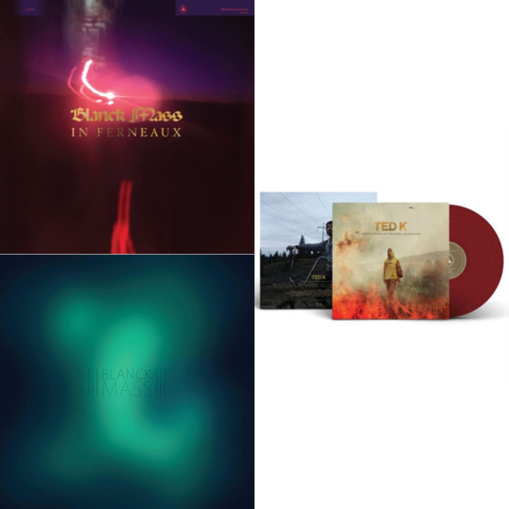 This is a 3 LP Vinyl SKU bundle.
1.This LP Vinyl is brand new.Format: LP VinylMusic Style: ExperimentalThis item's title is: In FerneauxArtist: Blanck MassLabel: SACRED BONES RECORDSBarcode: 843563134474Release Date: 2/26/2021
2.This LP Vinyl is brand new.
