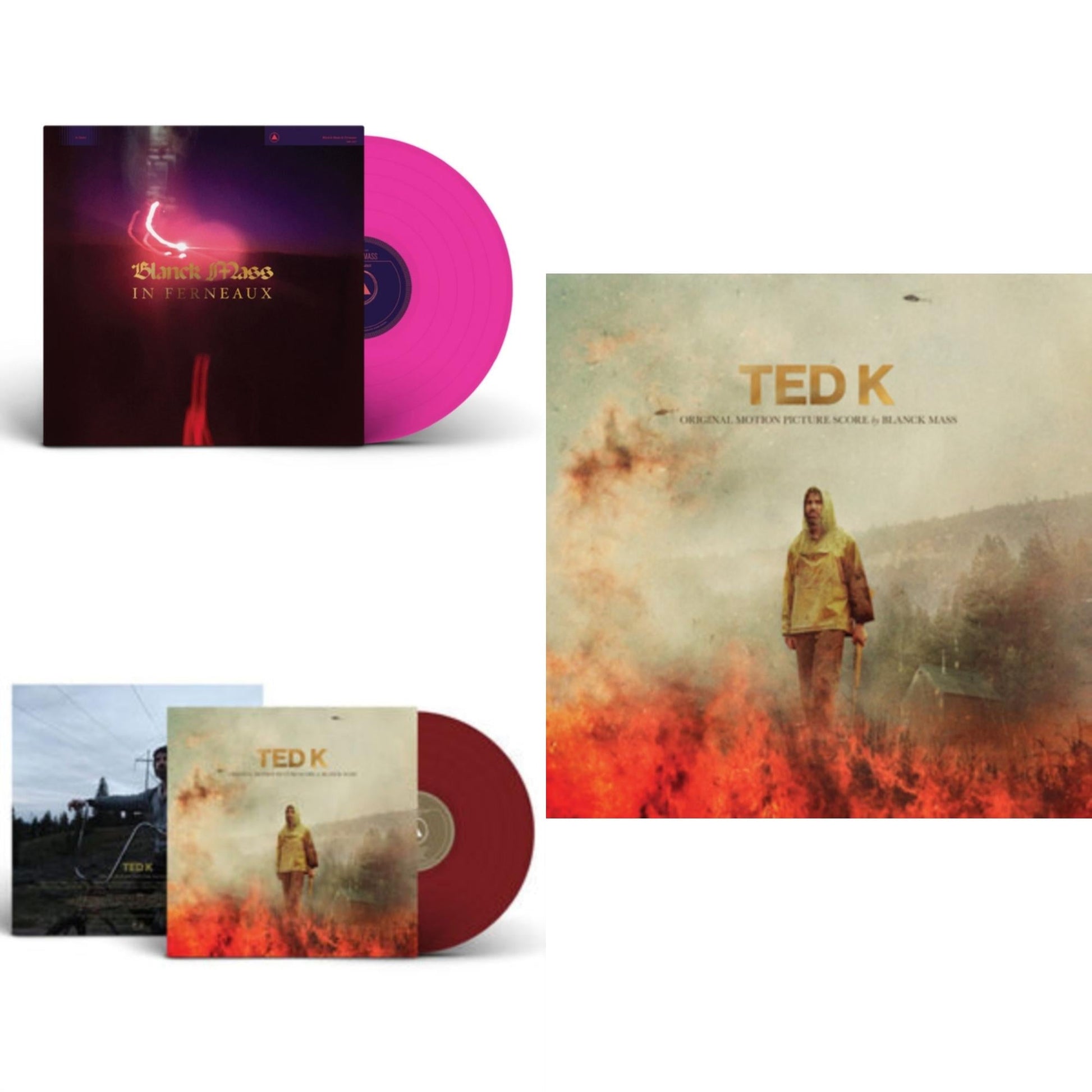 This is a 3 LP Vinyl SKU bundle.
1.This LP Vinyl is brand new.Format: LP VinylMusic Style: ExperimentalThis item's title is: In Ferneaux (Magenta LP Vinyl) (I)Artist: Blanck MassLabel: SACRED BONES RECORDSBarcode: 843563134481Release Date: 2/26/2021
2.This LP Vinyl is brand new.