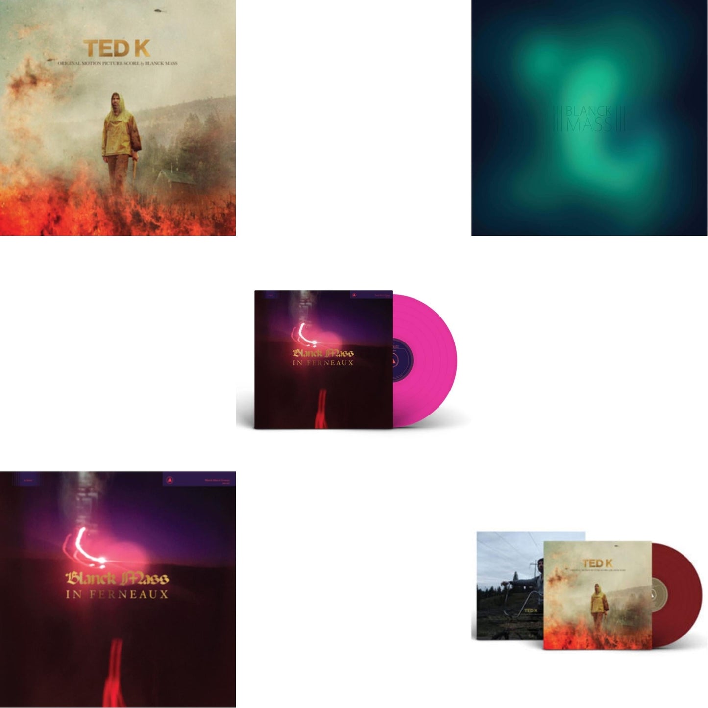 This is a 5 LP Vinyl SKU bundle.
1.This LP Vinyl is brand new.Format: LP VinylMusic Style: AmbientThis item's title is: Ted K: Original ScoreArtist: Blanck MassLabel: SACRED BONES RECORDSBarcode: 843563149799Release Date: 6/10/2022
2.This LP Vinyl is brand new.