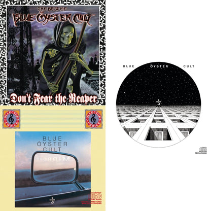 This is a 3 CD SKU bundle.
1.This CD is brand new.Format: CDThis item's title is: Don't Fear The Reaper: Best Of Blue Oyster CultArtist: Blue Oyster CultLabel: LEGACYBarcode: 074646591826Release Date: 2/8/2000
2.This CD is brand new.