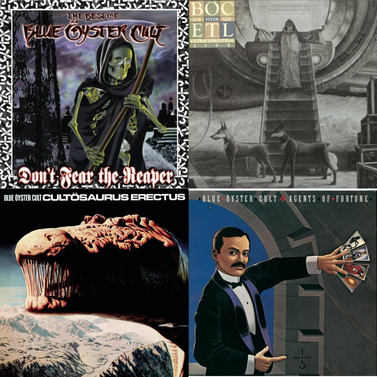 Don't Fear The Reaper: Best Of Blue Oyster Cult & Extraterrestrial Live & Cultosaurus Erectus & Agents Of Fortune