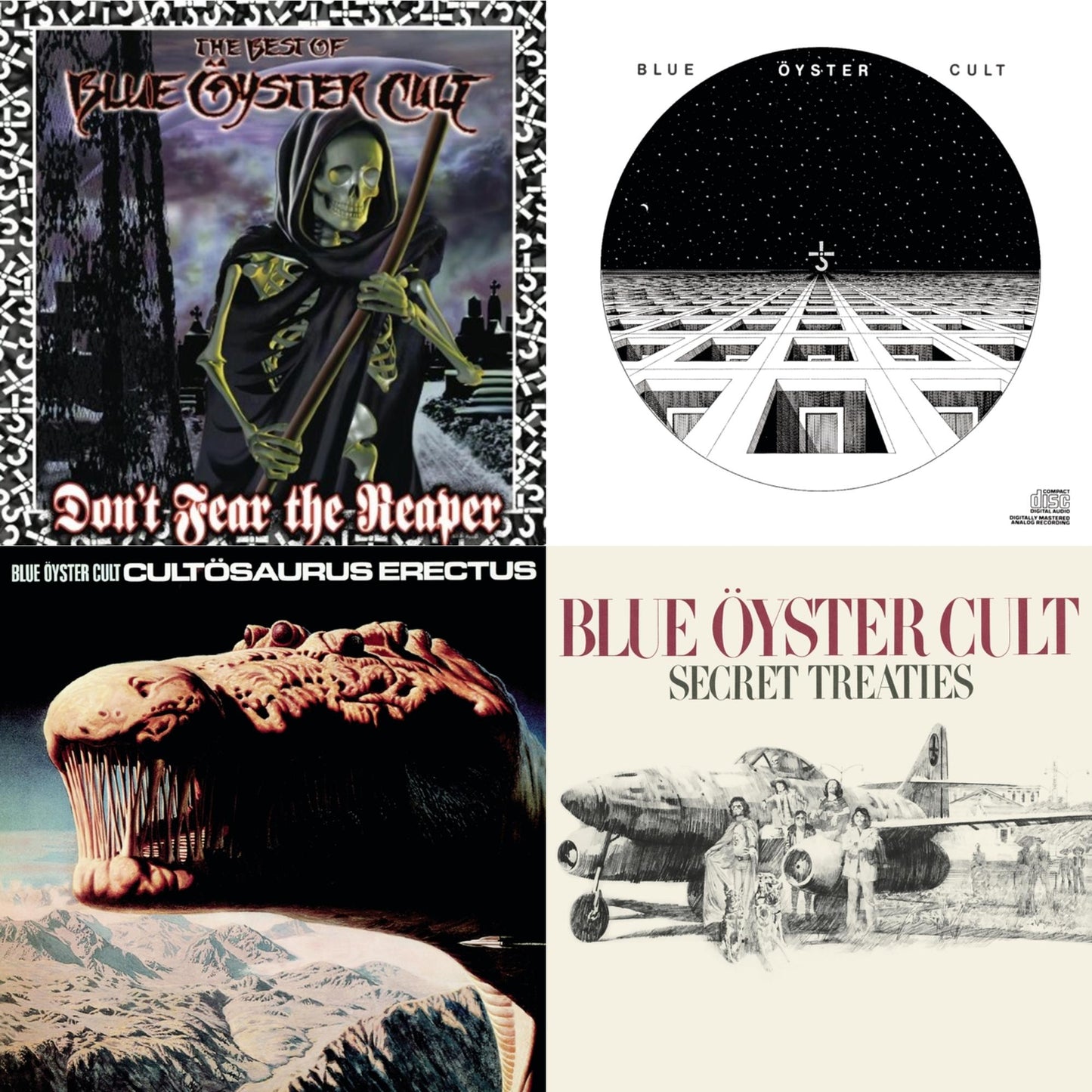 Don't Fear The Reaper: Best Of Blue Oyster Cult & Blue Oyster Cult & Cultosaurus Erectus & Secret Treaties