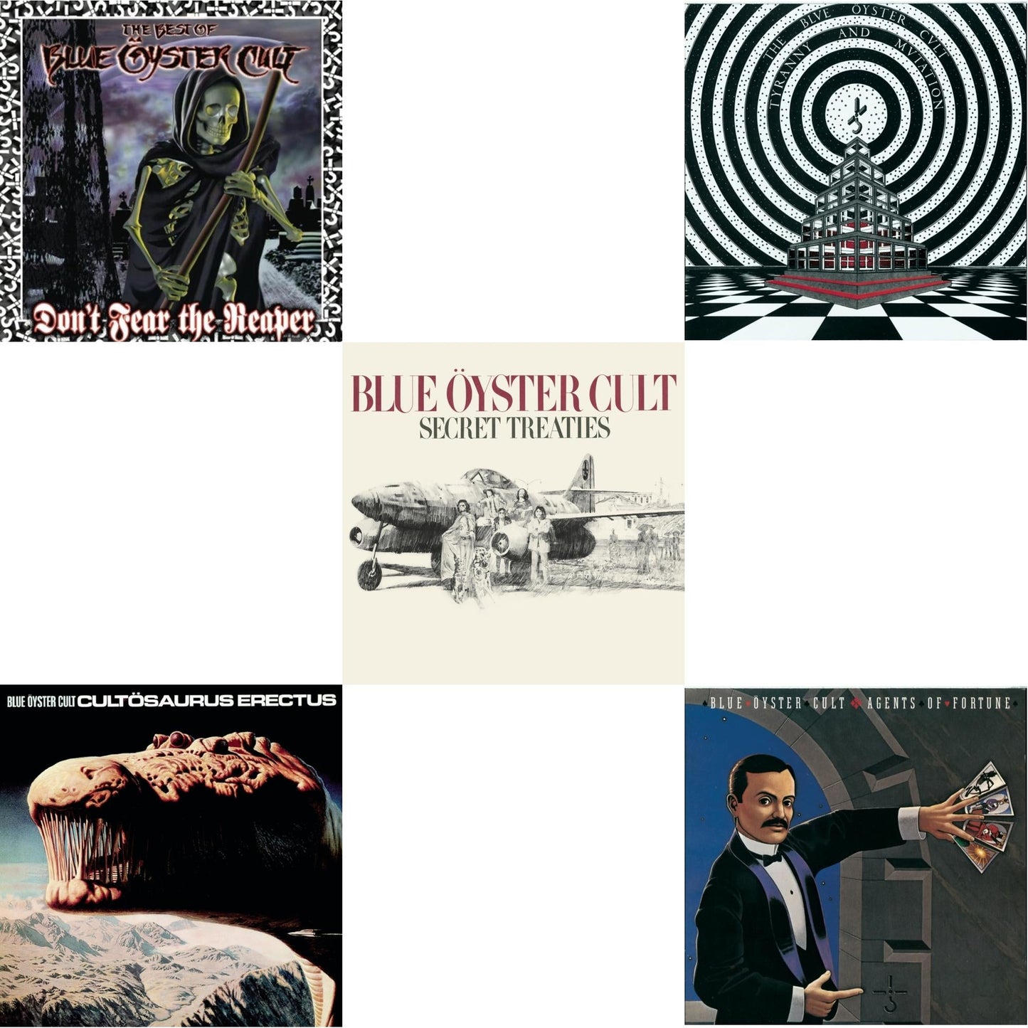 Don't Fear The Reaper: Best Of Blue Oyster Cult & Cultosaurus Erectus & Secret Treaties & Tyranny & Mutation & Agents Of Fortune