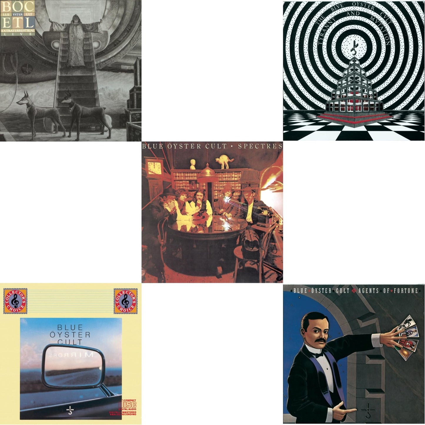 Extraterrestrial Live & Mirrors & Spectres & Tyranny & Mutation & Agents Of Fortune