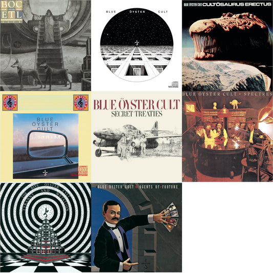 Extraterrestrial Live & Blue Oyster Cult & Cultosaurus Erectus & Mirrors & Secret Treaties & Spectres & Tyranny & Mutation & Agents Of Fortune