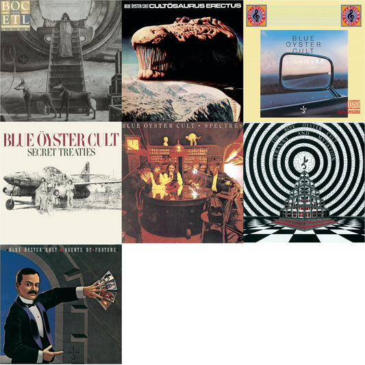 Extraterrestrial Live & Cultosaurus Erectus & Mirrors & Secret Treaties & Spectres & Tyranny & Mutation & Agents Of Fortune