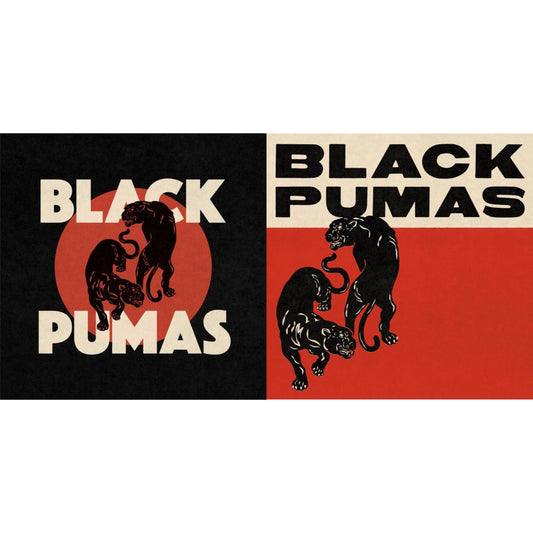 Black Pumas (Cream LP Vinyl) & Black Pumas (Deluxe/Gold & Red/Black Marble Vinyl/2LP)