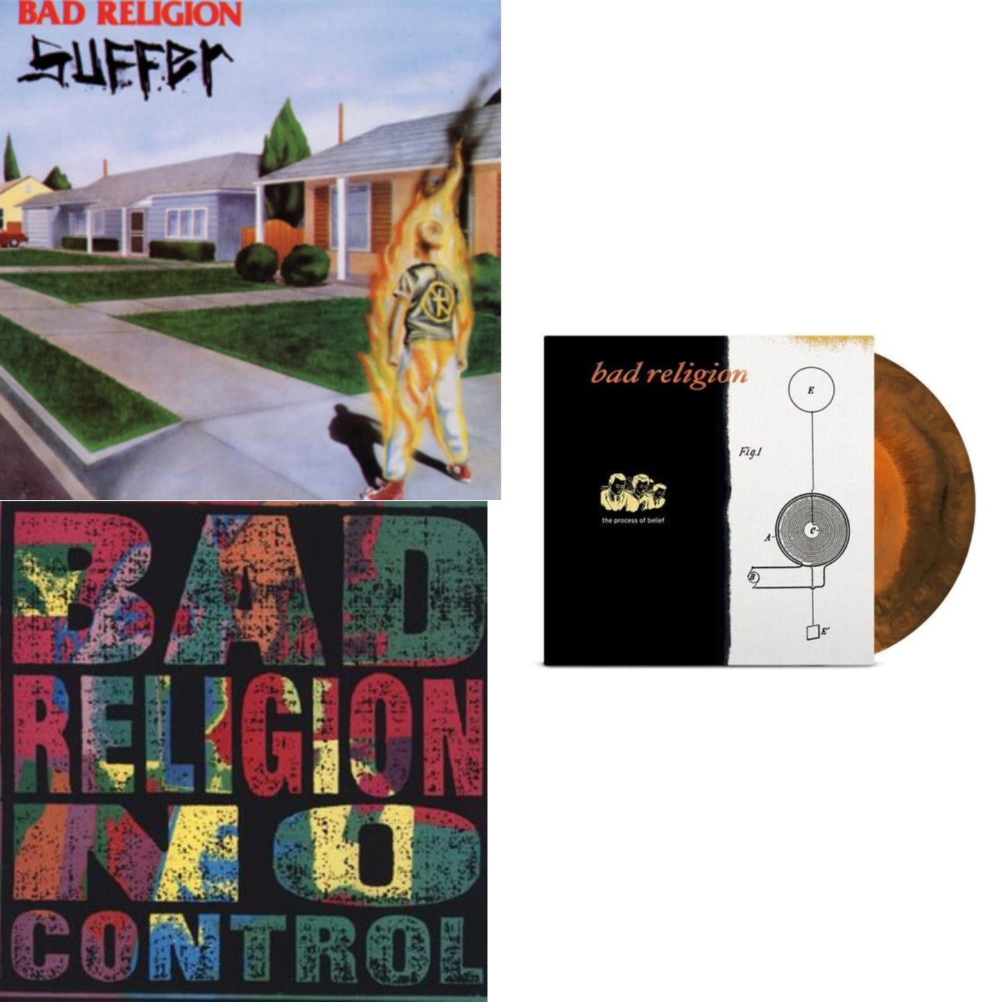 Suffer & No Control & Process Of Belief (Anniv. Ed/Halloween Orange LP Vinyl)