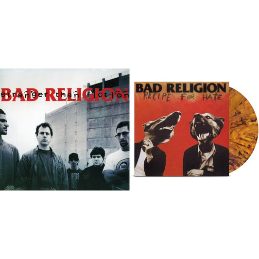 This is a 2 LP Vinyl SKU bundle.
1.This LP Vinyl is brand new.Format: LP VinylMusic Style: Alternative RockThis item's title is: Recipe For Hate (Anniversary Edition/Tigers Eye LP Vinyl)Artist: Bad ReligionLabel: EPITAPHBarcode: 045778642052Release Date: 7/28/2023
2.