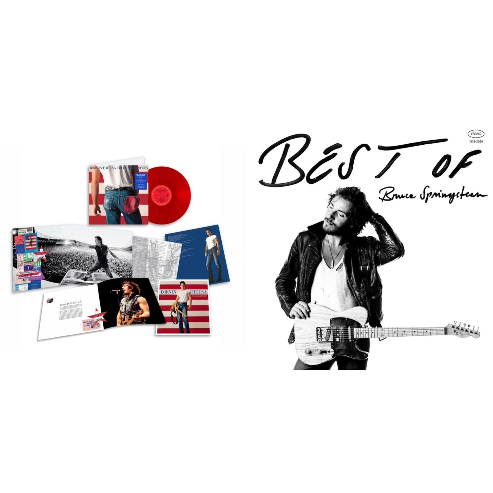 This is a 2 LP Vinyl SKU bundle.
1.This LP Vinyl is brand new.Format: LP VinylThis item's title is: Born In The U.S.A. (40Th Anniversary Edition/Red LP Vinyl)Artist: Bruce SpringsteenBarcode: 196588751615Release Date: 6/14/2024
2.This LP Vinyl is brand new.