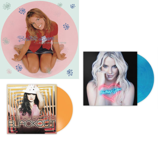 Baby One More Time (Picture Disc/140G/Dl Code) & Blackout (Orange LP Vinyl/Import) & Britney Jean (Blue Marbled LP Vinyl/Import)