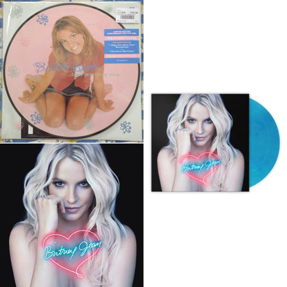 Baby One More Time (Picture Disc/140G/Dl Code) & Britney Jean & Britney Jean (Blue Marbled LP Vinyl/Import)