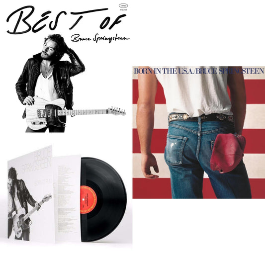 Best Of Bruce Springsteen (2LP) & Born To Run (180G/Gatefold) & Born In The U.S.A. (180G)
