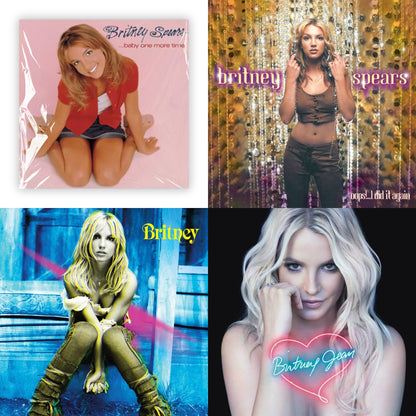 This is a 4 LP Vinyl SKU bundle.
1.This LP Vinyl is brand new.Format: LP VinylMusic Style: BalladThis item's title is: Baby One More TimeArtist: Britney SpearsLabel: LEGACYBarcode: 196587738419Release Date: 3/31/2023
2.This LP Vinyl is brand new.