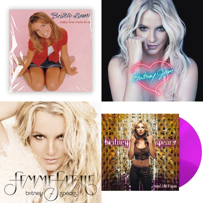 Baby One More Time & Britney Jean & Femme Fatale & Oops! I Did It Again (Purple LP Vinyl/Import)