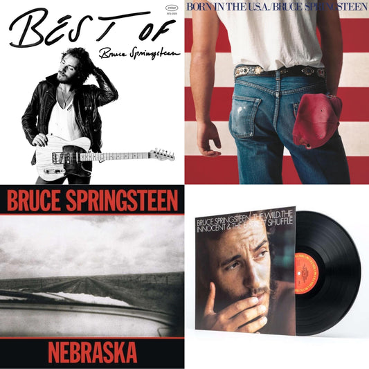 Best Of Bruce Springsteen (2LP) & Wild The Innocent & The E Street Shuffle (180G) & Nebraska (180G) & Born In The U.S.A. (180G)