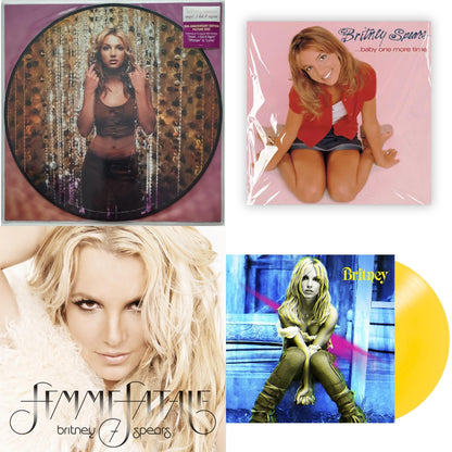 Oops!... I Did It Again (20Th Anniversary Edition Picture LP Vinyl) & Baby One More Time & Femme Fatale & Britney (Yellow LP Vinyl/Import)