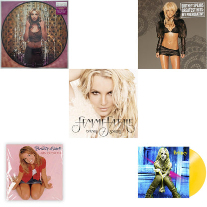 Oops!... I Did It Again (20Th Anniversary Edition Picture LP Vinyl) & Baby One More Time & Femme Fatale & Greatest Hits : My Prerogative (2LP) & Britney (Yellow LP Vinyl/Import)