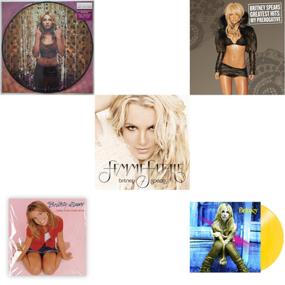 Oops!... I Did It Again (20Th Anniversary Edition Picture LP Vinyl) & Baby One More Time & Femme Fatale & Greatest Hits : My Prerogative (2LP) & Britney (Yellow LP Vinyl/Import)