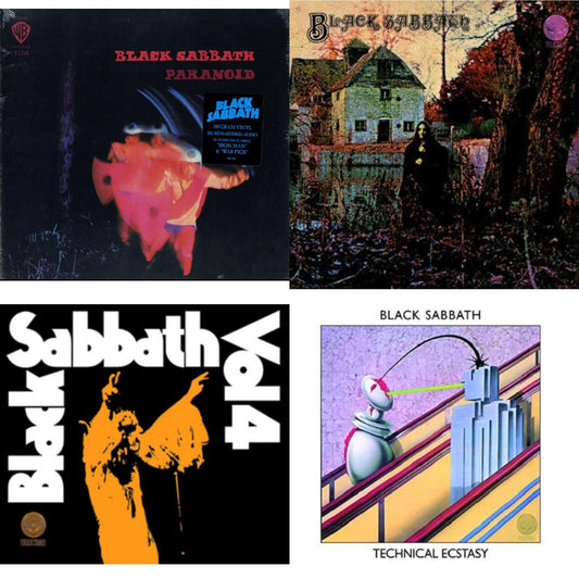 Paranoid (180G) & Black Sabbath (LP/CD) (180G) & Black Sabbath Vol.4 & Technical Ecstasy