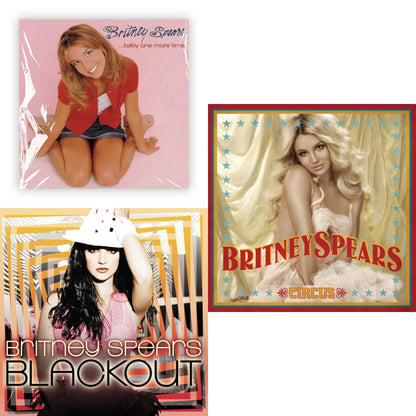 This is a 3 LP Vinyl SKU bundle.
1.This LP Vinyl is brand new.Format: LP VinylMusic Style: BalladThis item's title is: Baby One More TimeArtist: Britney SpearsLabel: LEGACYBarcode: 196587738419Release Date: 3/31/2023
2.This LP Vinyl is brand new.