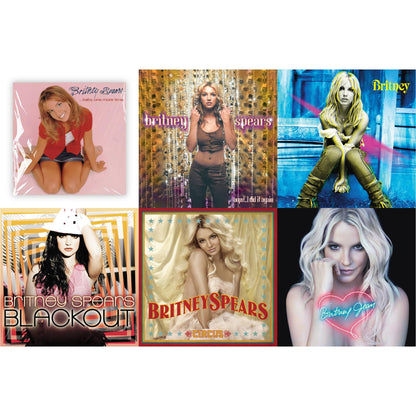 This is a 6 LP Vinyl SKU bundle.
1.This LP Vinyl is brand new.Format: LP VinylMusic Style: BalladThis item's title is: Baby One More TimeArtist: Britney SpearsLabel: LEGACYBarcode: 196587738419Release Date: 3/31/2023
2.This LP Vinyl is brand new.