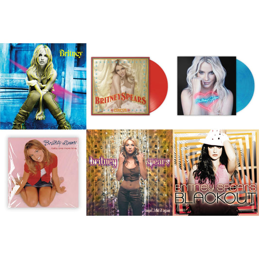 This is a 6 LP Vinyl SKU bundle.
1.This LP Vinyl is brand new.Format: LP VinylMusic Style: BalladThis item's title is: Baby One More TimeArtist: Britney SpearsLabel: LEGACYBarcode: 196587738419Release Date: 3/31/2023
2.This LP Vinyl is brand new.