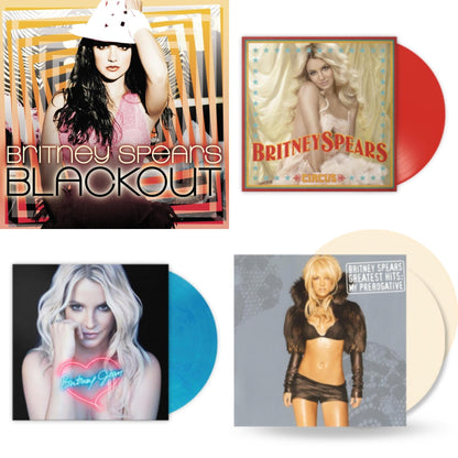 Blackout & Circus (Red LP Vinyl/Import) & Britney Jean (Blue Marbled LP Vinyl/Import) & Greatest Hits: My Prerogative (2LP/Cream Vinyl/Import)