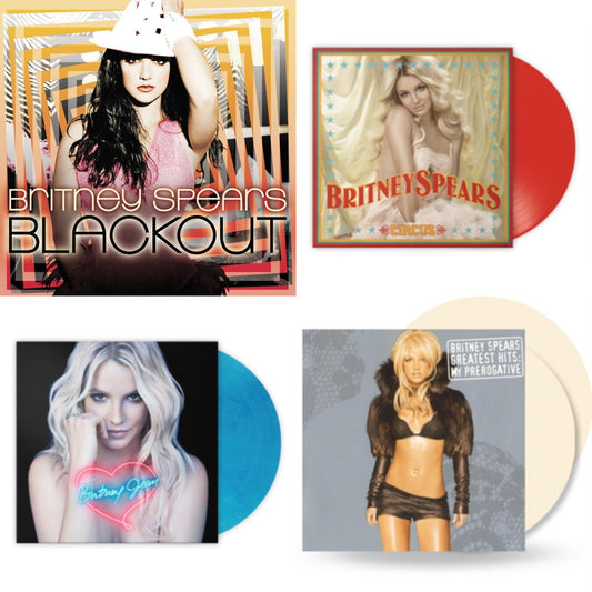 Blackout & Circus (Red LP Vinyl/Import) & Britney Jean (Blue Marbled LP Vinyl/Import) & Greatest Hits: My Prerogative (2LP/Cream Vinyl/Import)