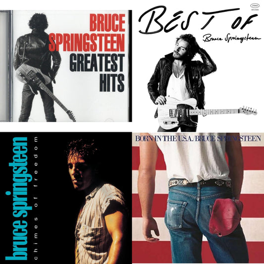 Greatest Hits & Best Of Bruce Springsteen & Chimes Of Freedom & Born In The Usa