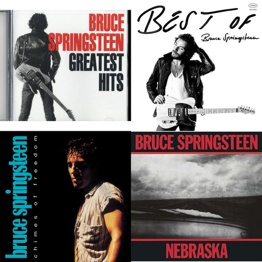 Greatest Hits & Best Of Bruce Springsteen & Chimes Of Freedom & Nebraska