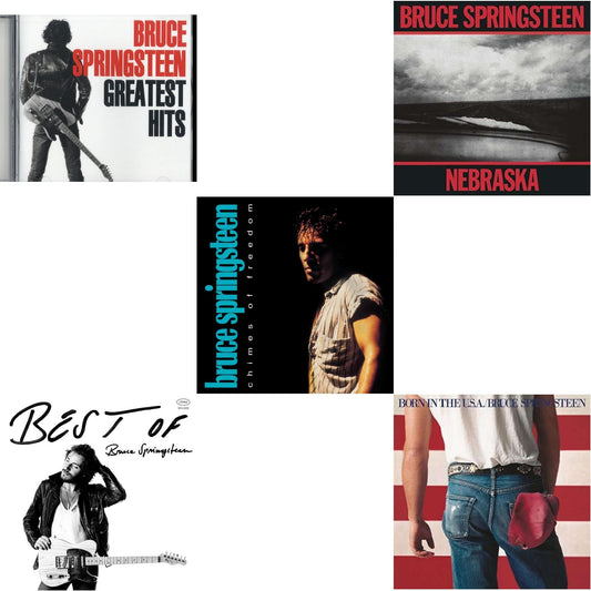 Greatest Hits & Best Of Bruce Springsteen & Chimes Of Freedom & Nebraska & Born In The Usa