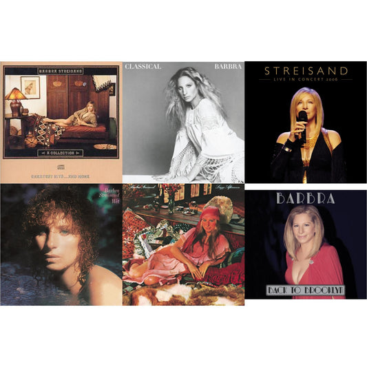 Collection: Greatest Hits & More & Classical Barbra & Streisand: Live In Concert 2006 & Wet & Lazy Afternoon & Back To Brooklyn