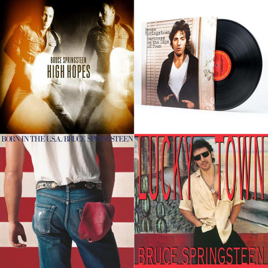 High Hopes (2LP/CD/180G) & Darkness On The Edge Of Town (180G) & Born In The U.S.A. (180G) & Lucky Town (140G/Dl Code)