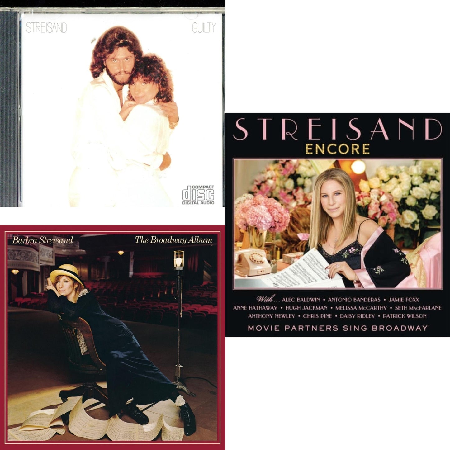 Guilty & Broadway Album & Encore: Movie Partners Sing Broadway