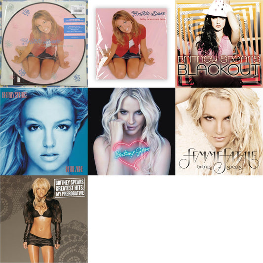 Baby One More Time (Picture Disc/140G/Dl Code) & Baby One More Time & Blackout & In The Zone & Britney Jean & Femme Fatale & Greatest Hits : My Prerogative (2LP)