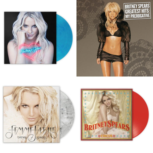 This is a 4 LP Vinyl SKU bundle.
1.This LP Vinyl is brand new.Format: LP VinylMusic Style: HouseThis item's title is: Greatest Hits : My Prerogative (2LP)Artist: Britney SpearsLabel: LEGACYBarcode: 196587739218Release Date: 3/31/2023
2.This LP Vinyl is brand new.