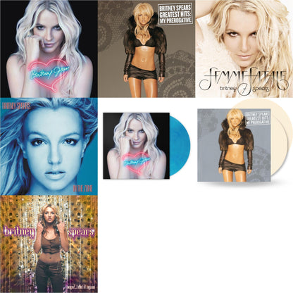 Oops!... I Did It Again & In The Zone & Britney Jean & Femme Fatale & Greatest Hits : My Prerogative (2LP) & Britney Jean (Blue Marbled LP Vinyl/Import) & Greatest Hits: My Prerogative (2LP/Cream Vinyl/Import)