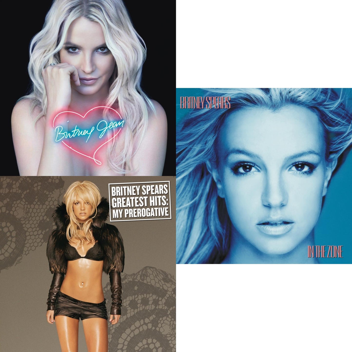 In The Zone & Britney Jean & Greatest Hits : My Prerogative (2LP)