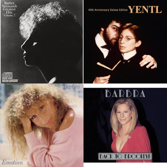 Greatest Hits Vol.2 & Yentl: 40Th Anniversary Deluxe Edition (2CD) & Emotion & Back To Brooklyn