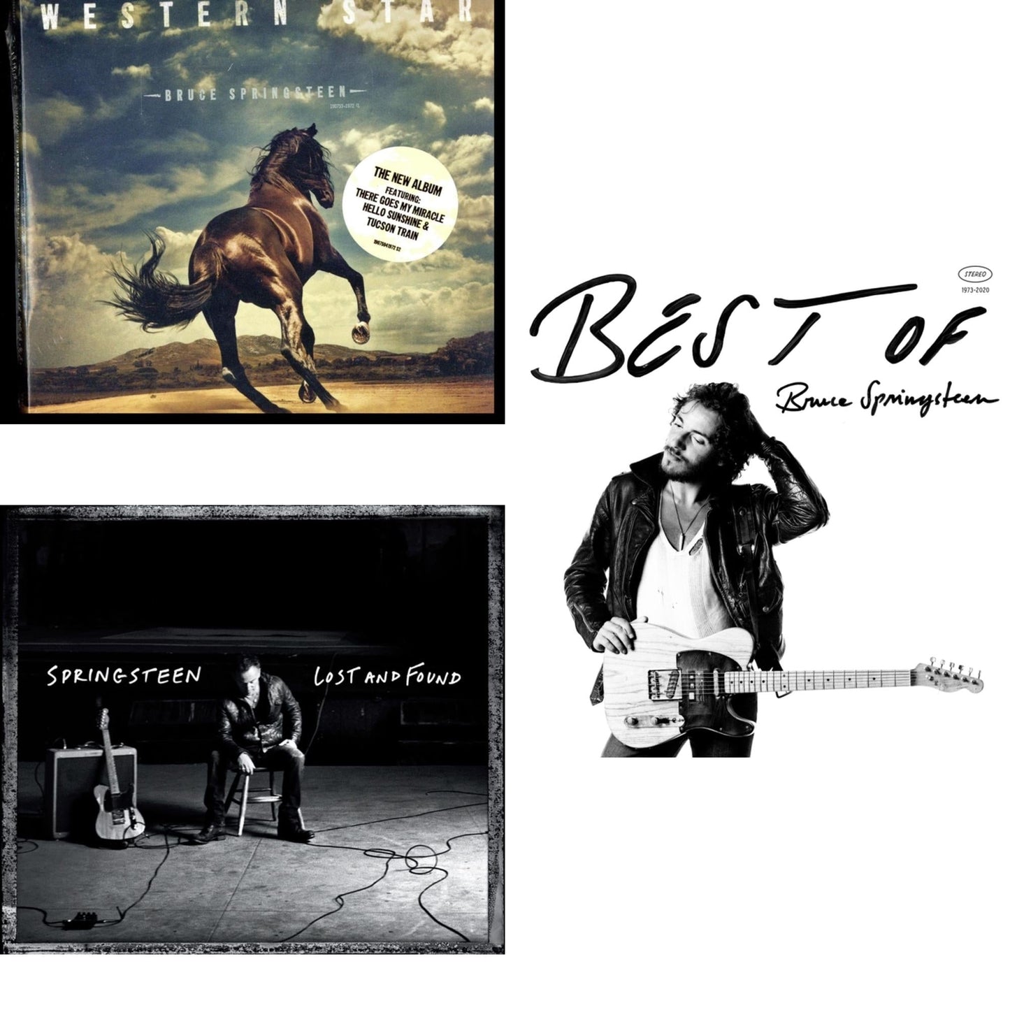 Western Stars & Lost & Found: Selections From The Lost Albums & Best Of Bruce Springsteen