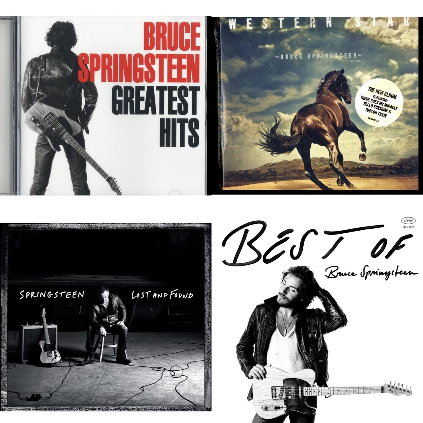 Greatest Hits & Western Stars & Lost & Found: Selections From The Lost Albums & Best Of Bruce Springsteen