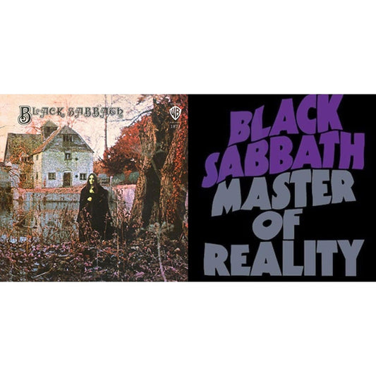 Black Sabbath (180G) & Master Of Reality