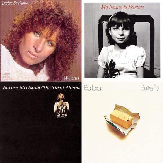 Memories & My Name Is Barbra & Third Album & Butterfly