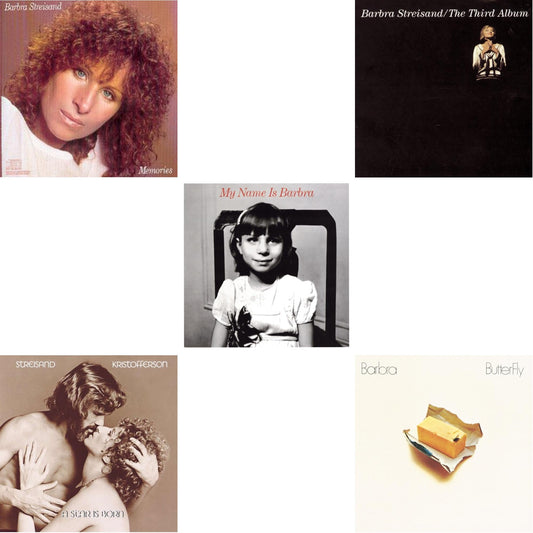 Memories & Star Is Born & My Name Is Barbra & Third Album & Butterfly