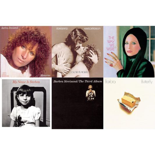 Memories & Star Is Born & Way We Were & My Name Is Barbra & Third Album & Butterfly