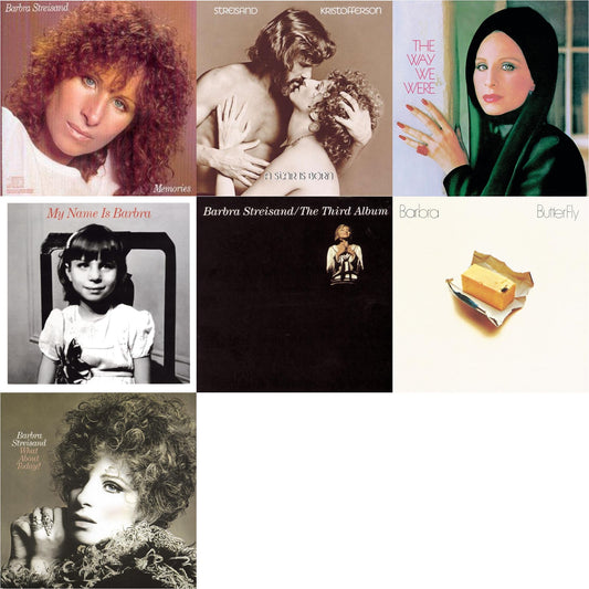 Memories & Star Is Born & Way We Were & My Name Is Barbra & Third Album & Butterfly & What About Today