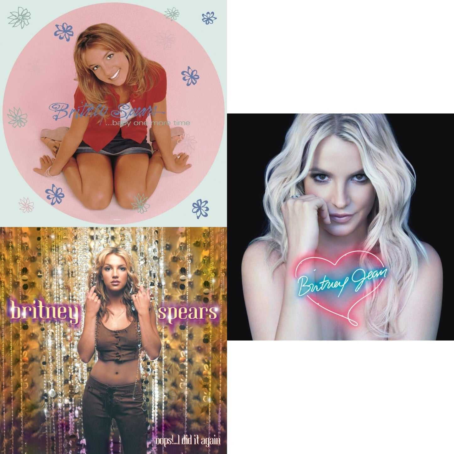 Baby One More Time (Picture Disc/140G/Dl Code) & Oops!... I Did It Again & Britney Jean