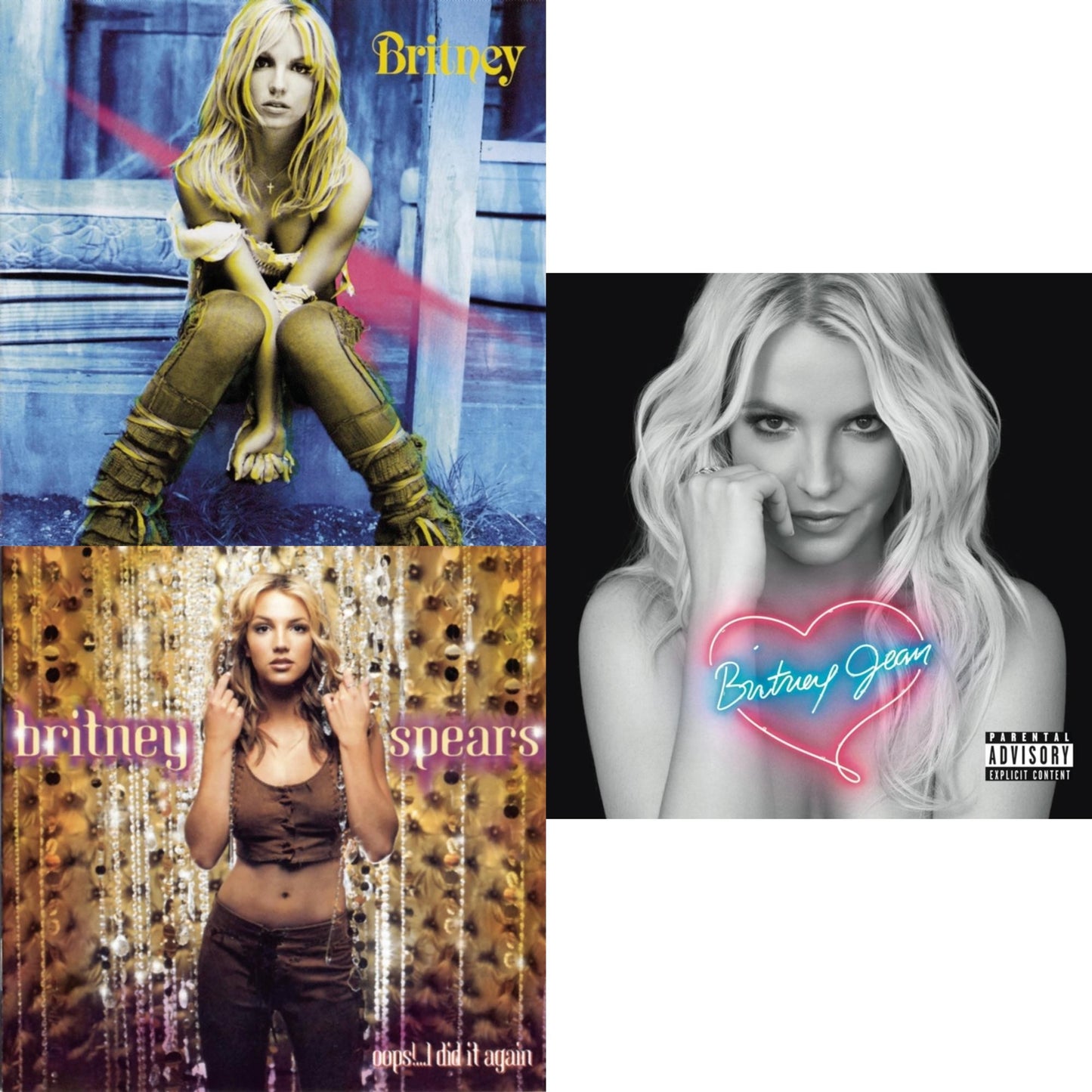 Britney & Oops I Did It Again & Britney Jean